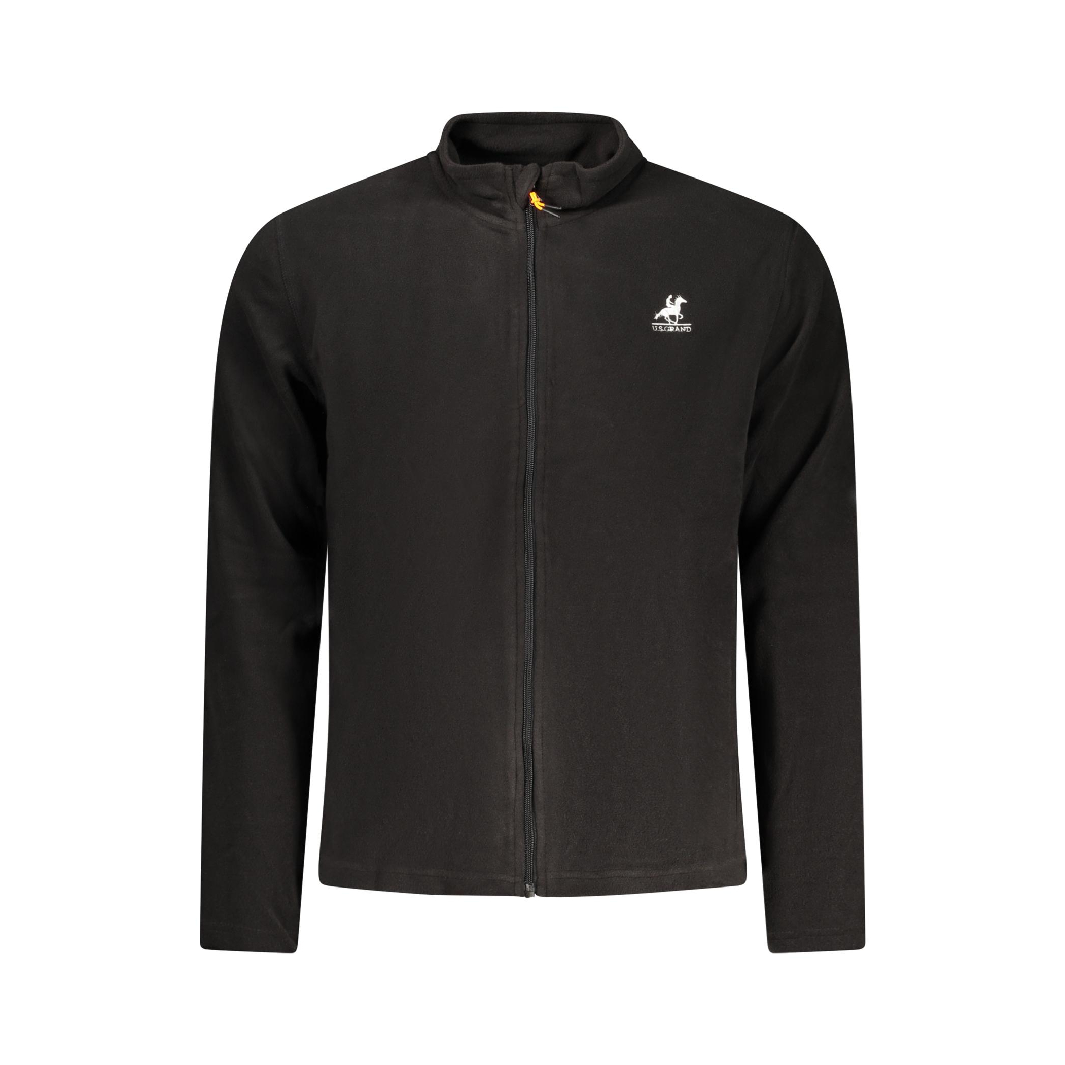 Снимка на Мъжки черен суитшърт с цип us grand U.S. GRAND