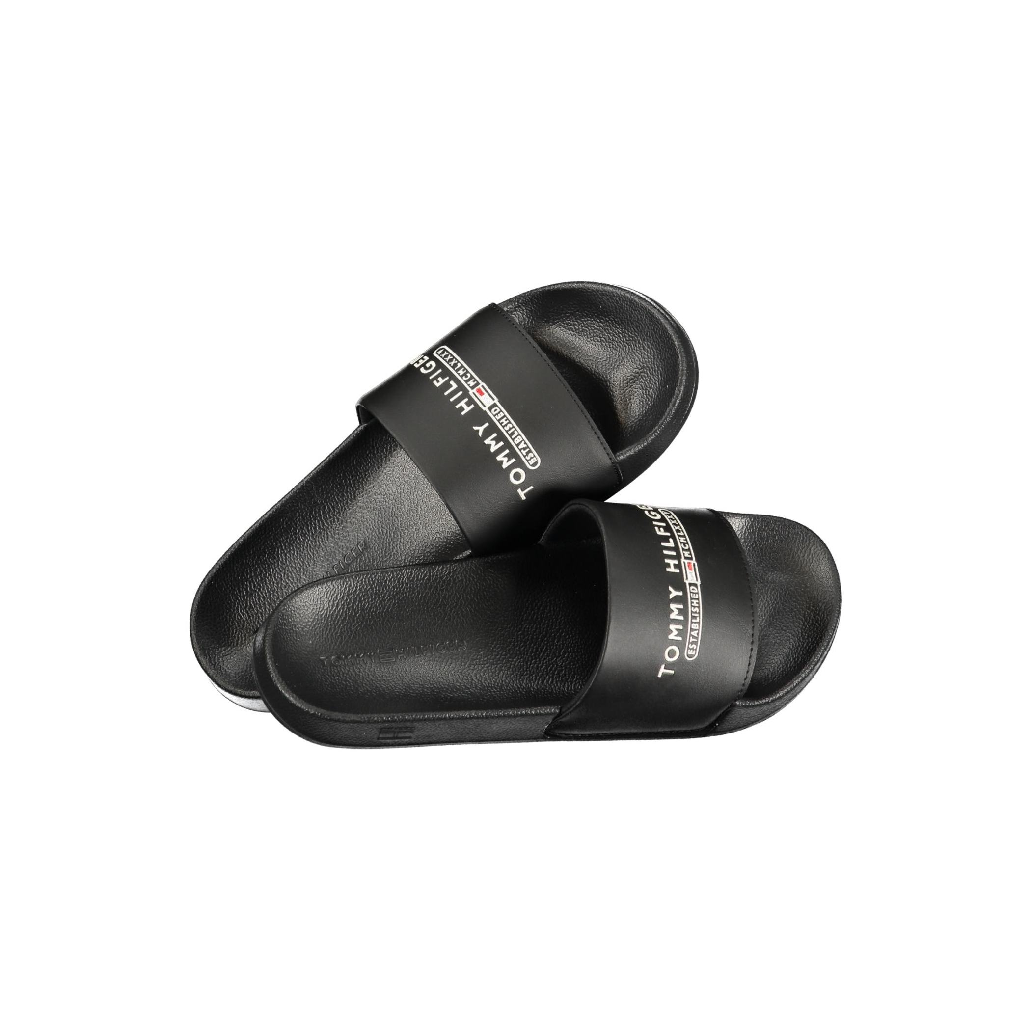 Снимка на Мъжки черни чехли  TOMMY HILFIGER