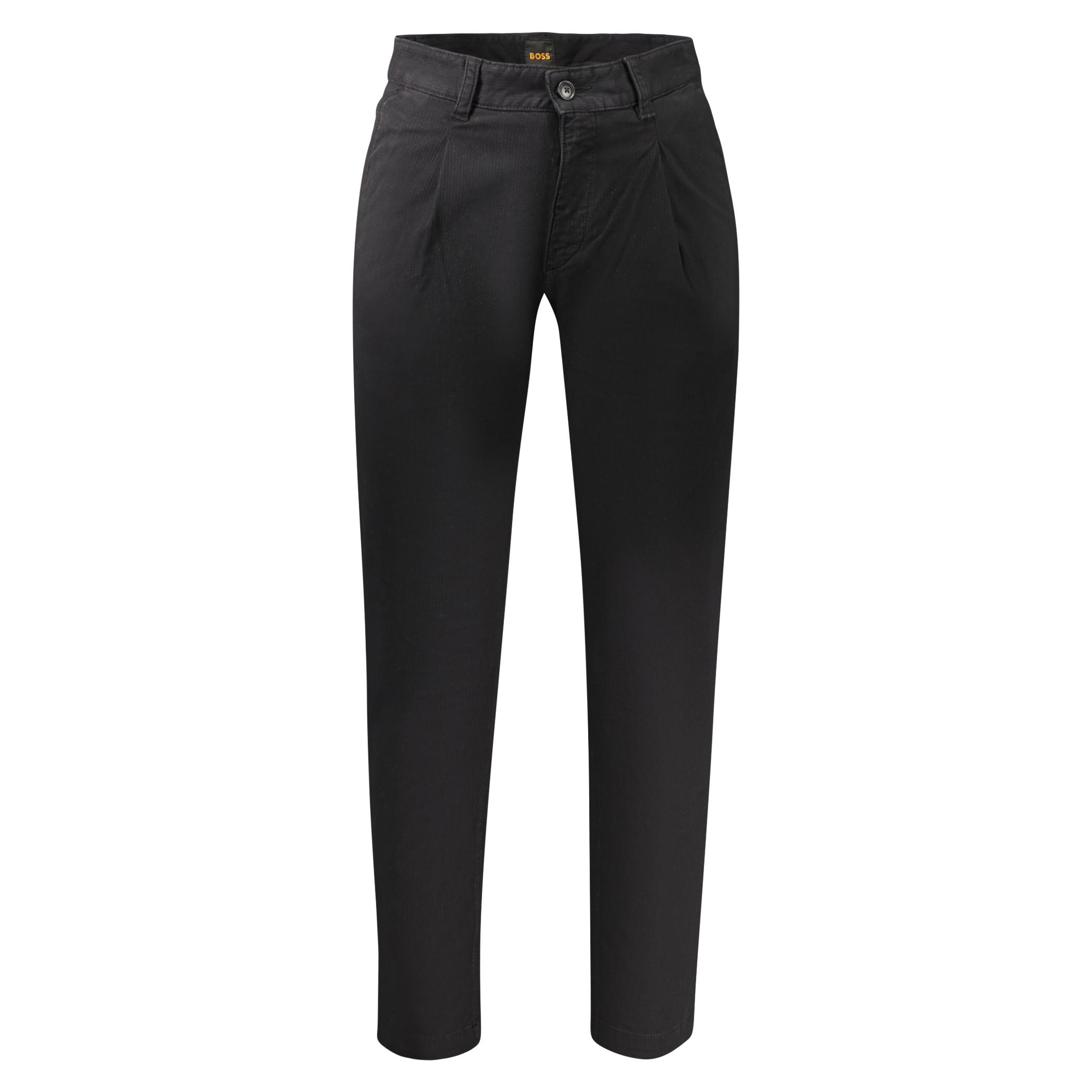 Снимка на Мъжки черни панталони  BOSS