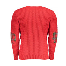 Снимка на Мъжки червен пуловер us grand U.S. GRAND
