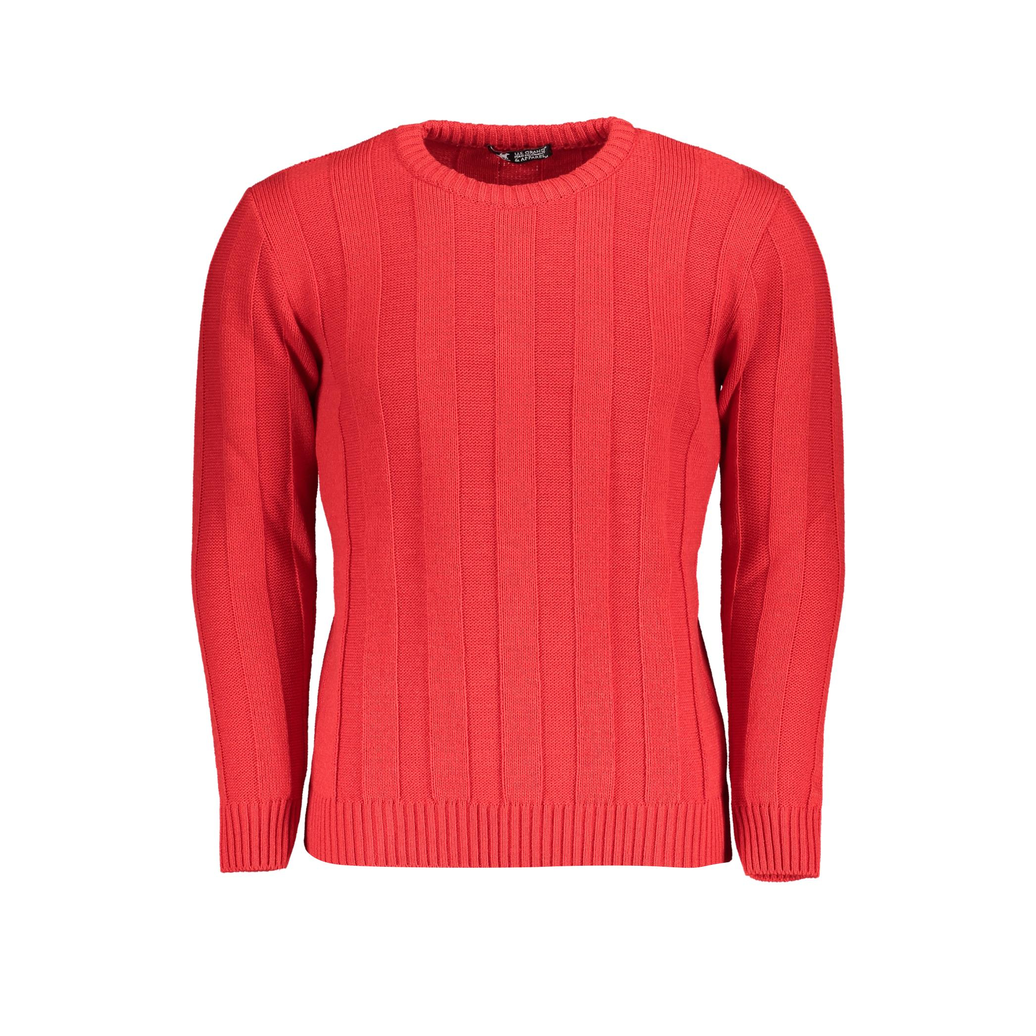Снимка на Мъжки червен пуловер us grand U.S. GRAND