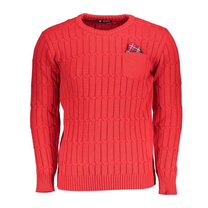 Снимка на Мъжки червен пуловер us grand U.S. GRAND 