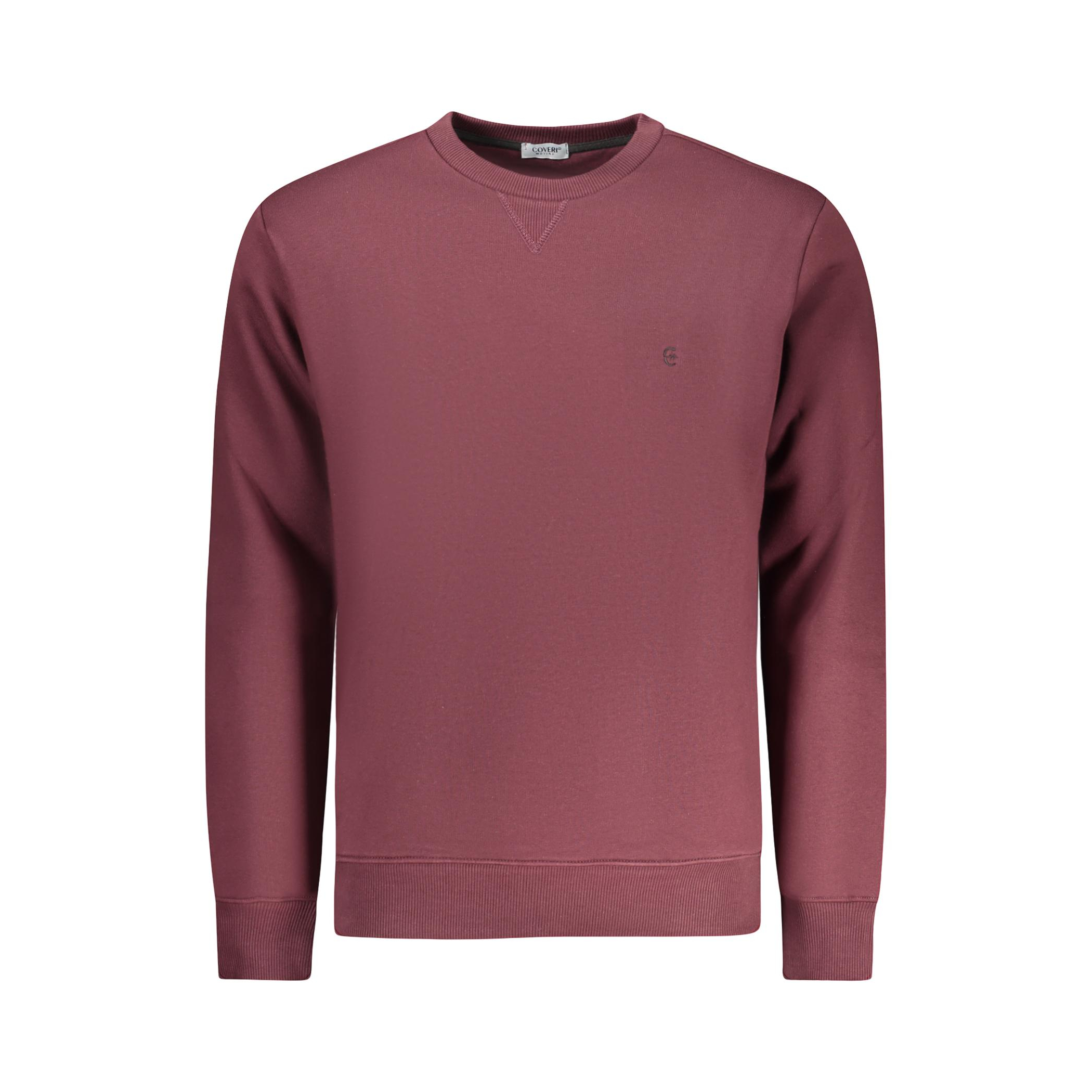 Снимка на Мъжки червен суитшърт без цип  COVERI MOVING