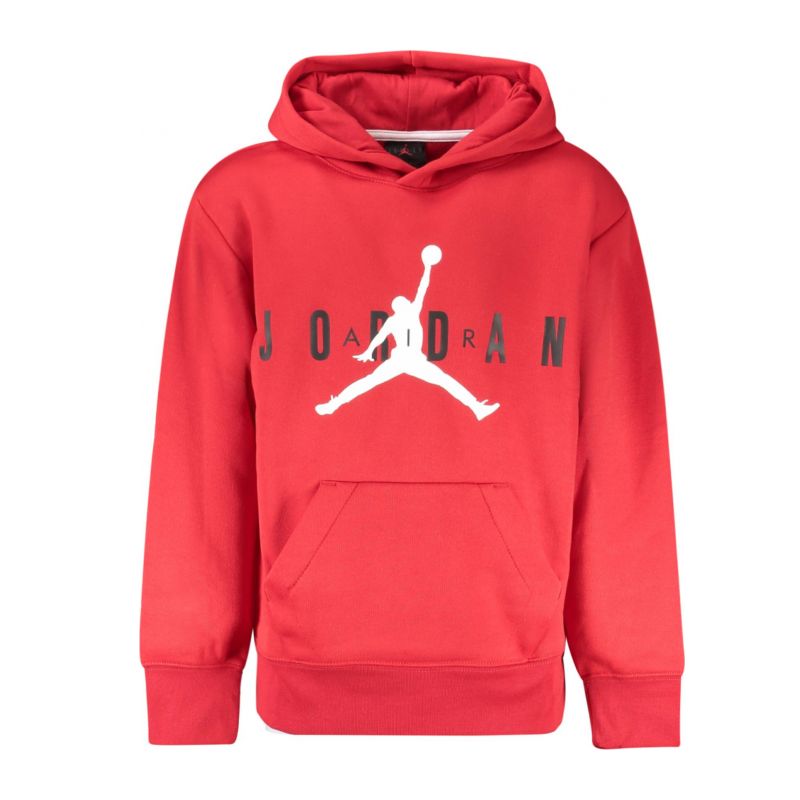 Снимка на Мъжки червен суитшърт с цип  JORDAN 
