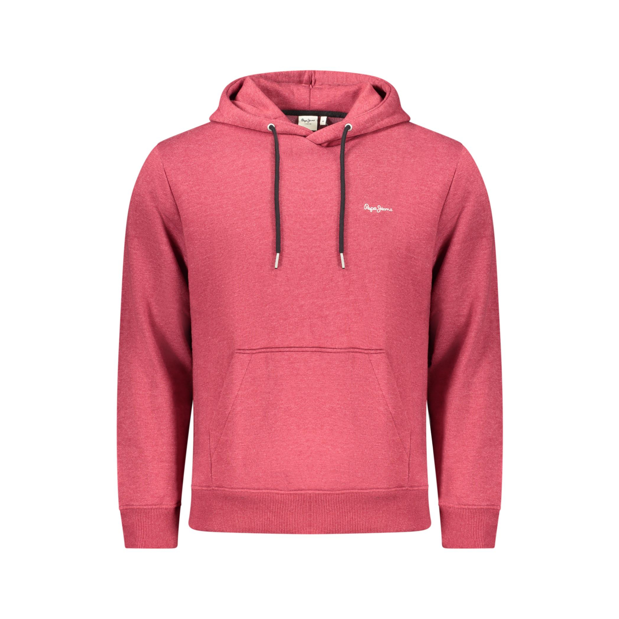 Снимка на Мъжки червен суитшърт с цип  PEPE JEANS