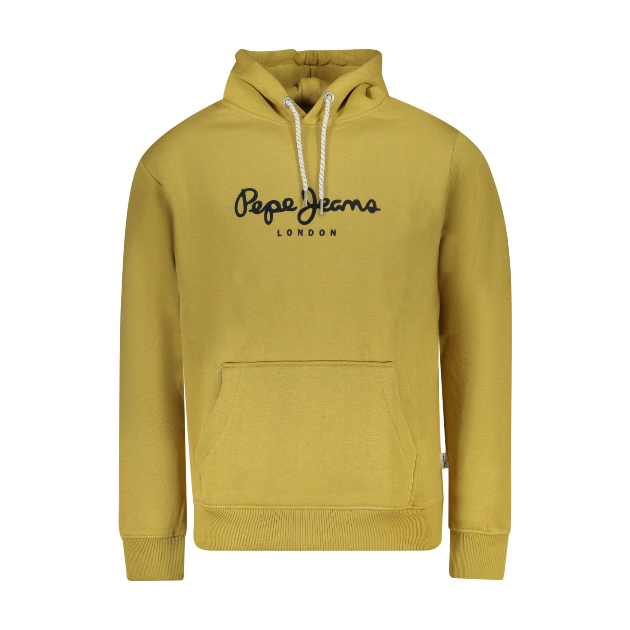 Снимка на Мъжки жълт суитшърт с цип  PEPE JEANS