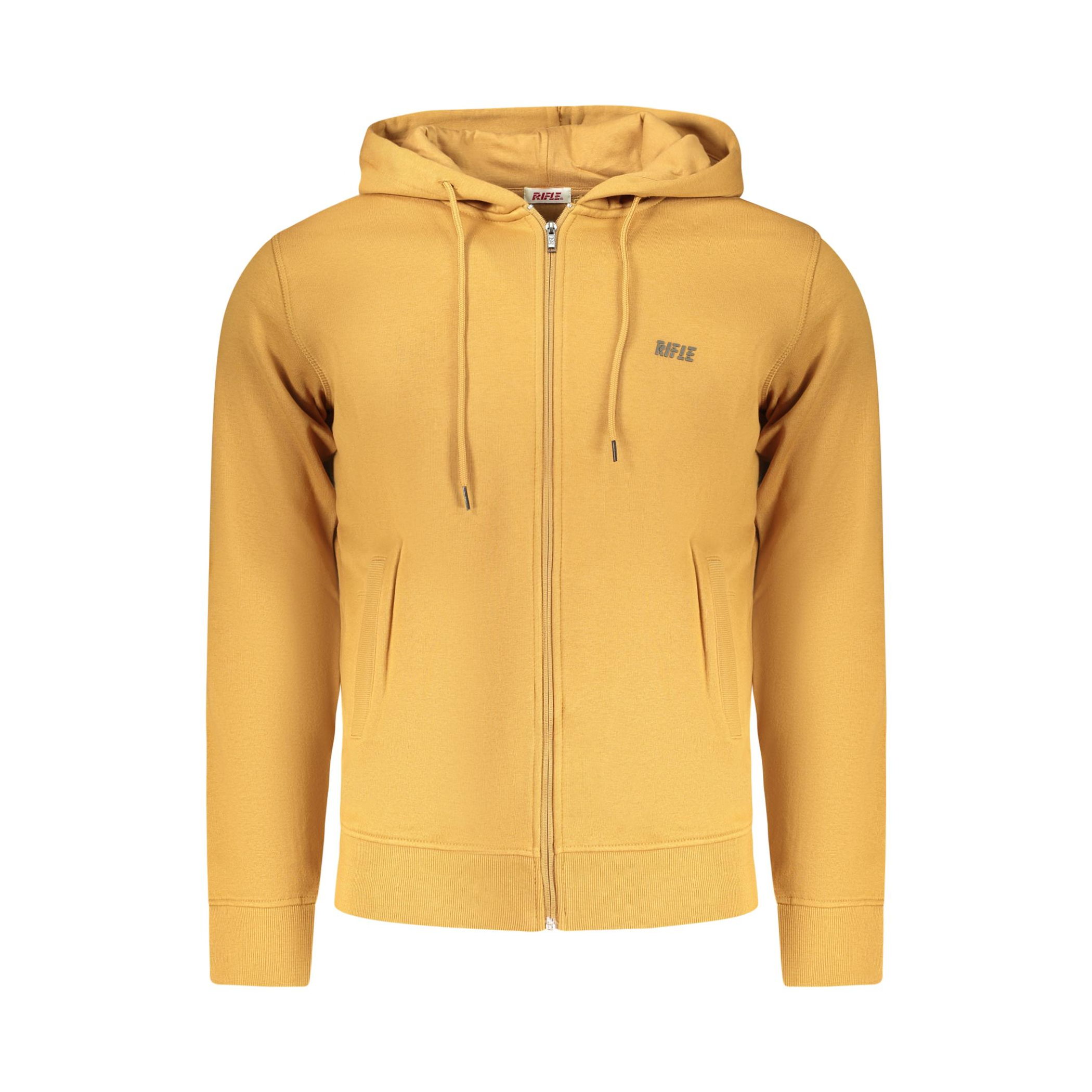 Снимка на Мъжки кафяв суитшърт с цип  RIFLE