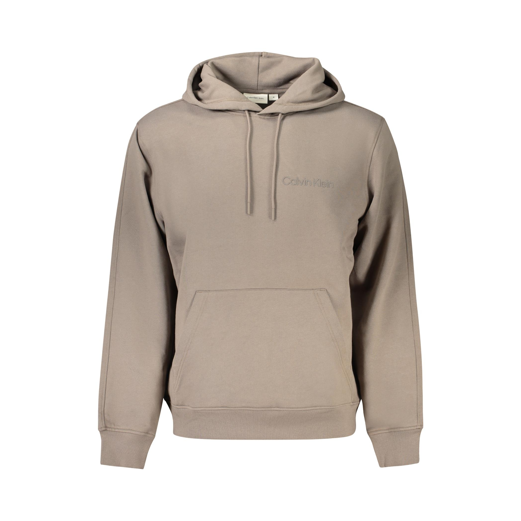 Снимка на Мъжки кафяв суитшът с цип CALVIN KLEIN