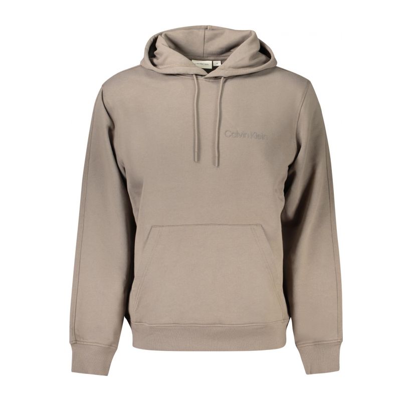 Снимка на Мъжки кафяв суитшът с цип CALVIN KLEIN 