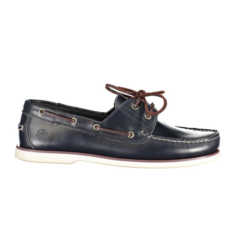 Мъжки класически синьи обувки