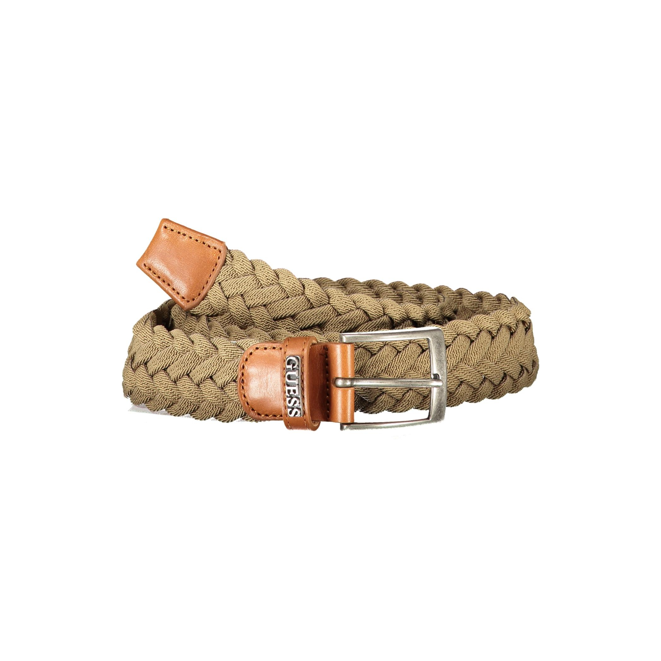 Снимка на Мъжки колан зелен GUESS