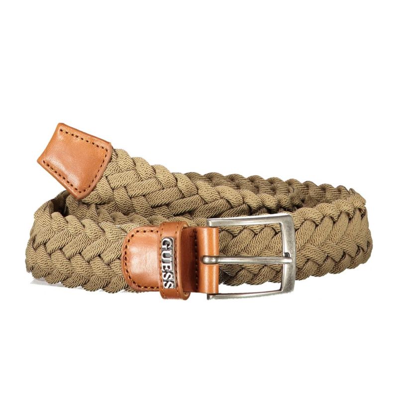 Снимка на Мъжки колан зелен GUESS 