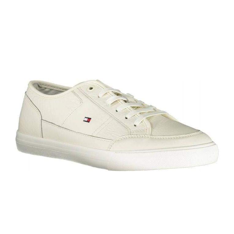 TOMMY HILFIGER Мъжки обувки цвят бял - OneMoreTrend