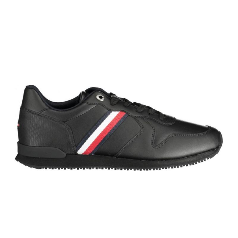 TOMMY HILFIGER Мъжки обувки цвят черен - OneMoreTrend