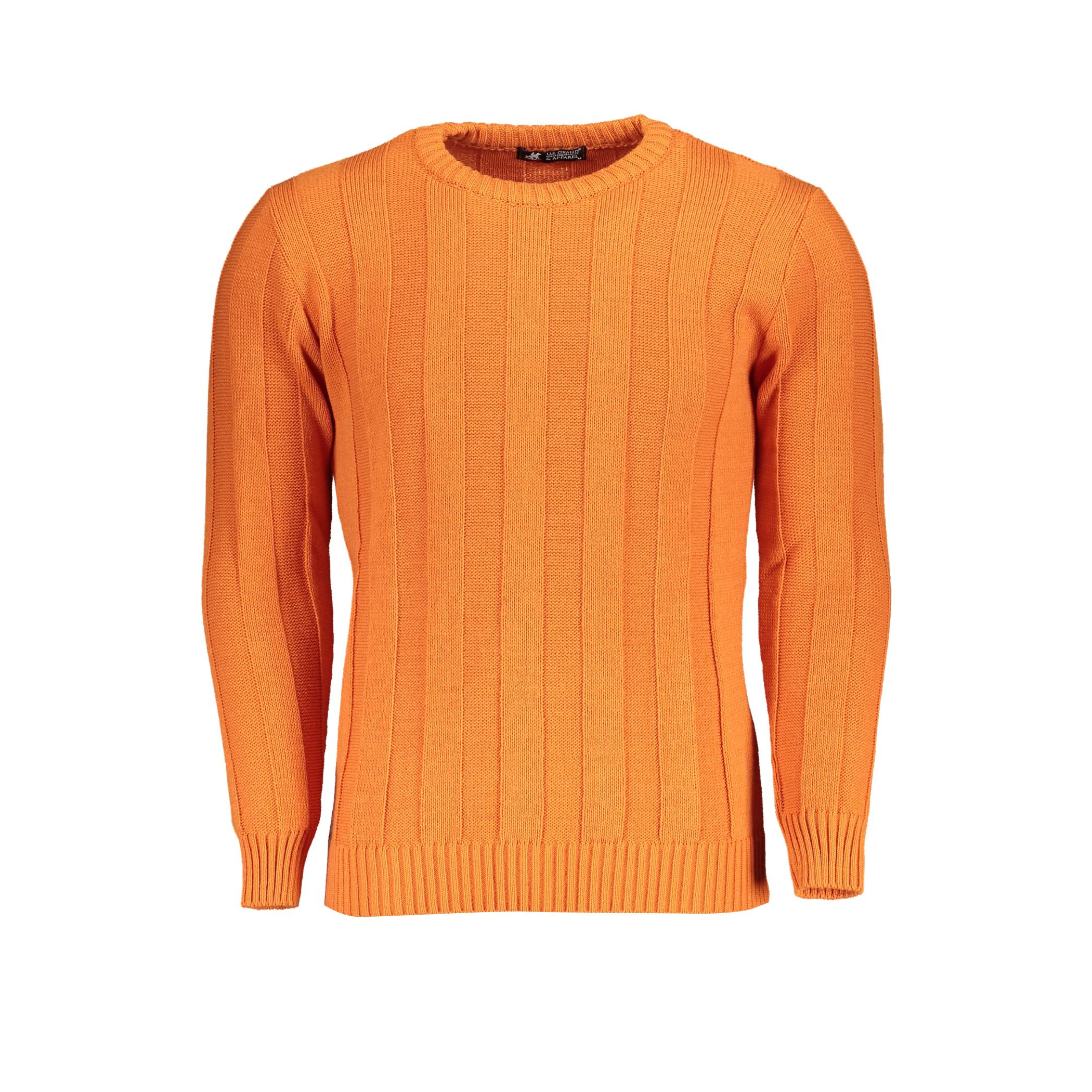 Снимка на Мъжки оранжев пуловер us grand U.S. GRAND