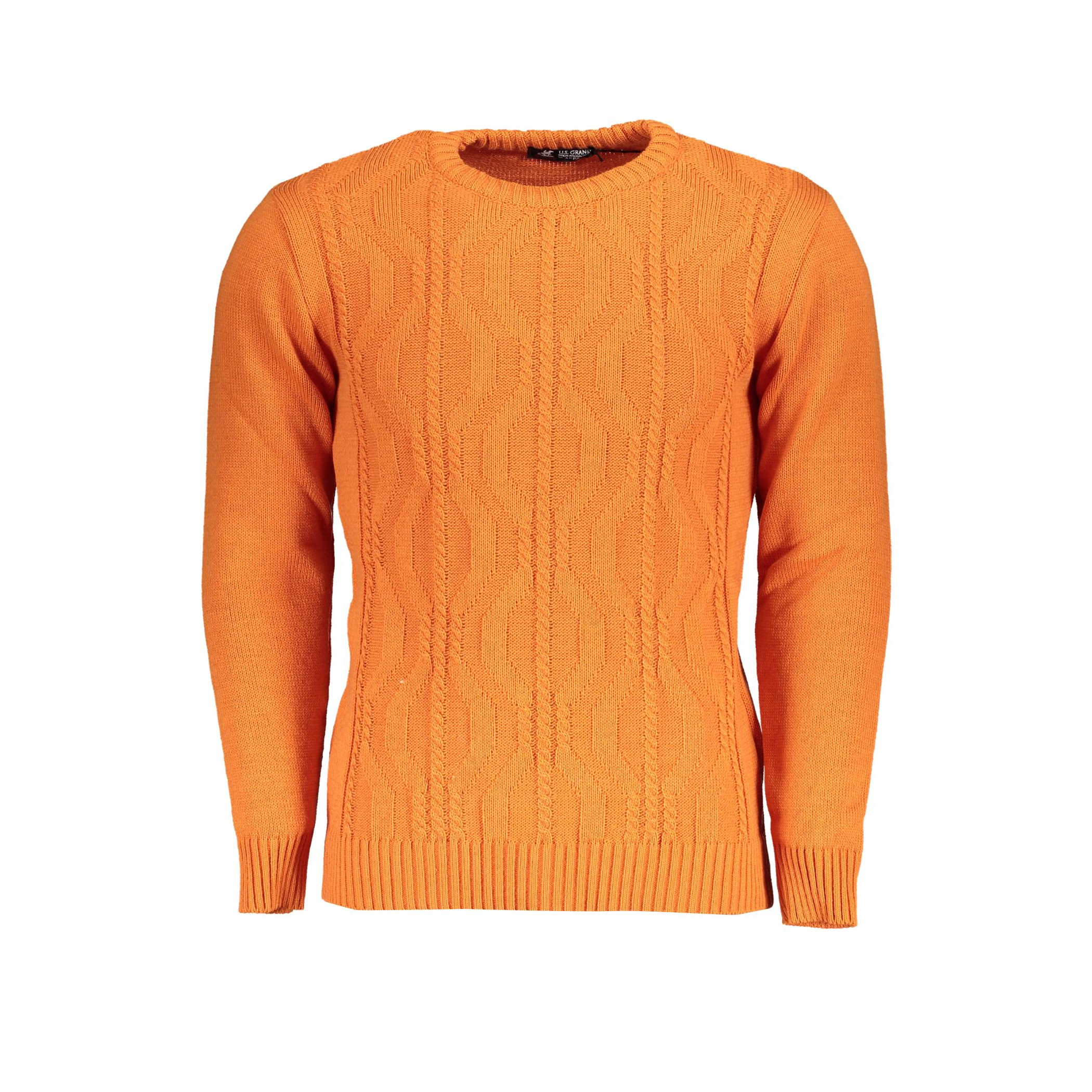 Снимка на Мъжки оранжев пуловер us grand U.S. GRAND