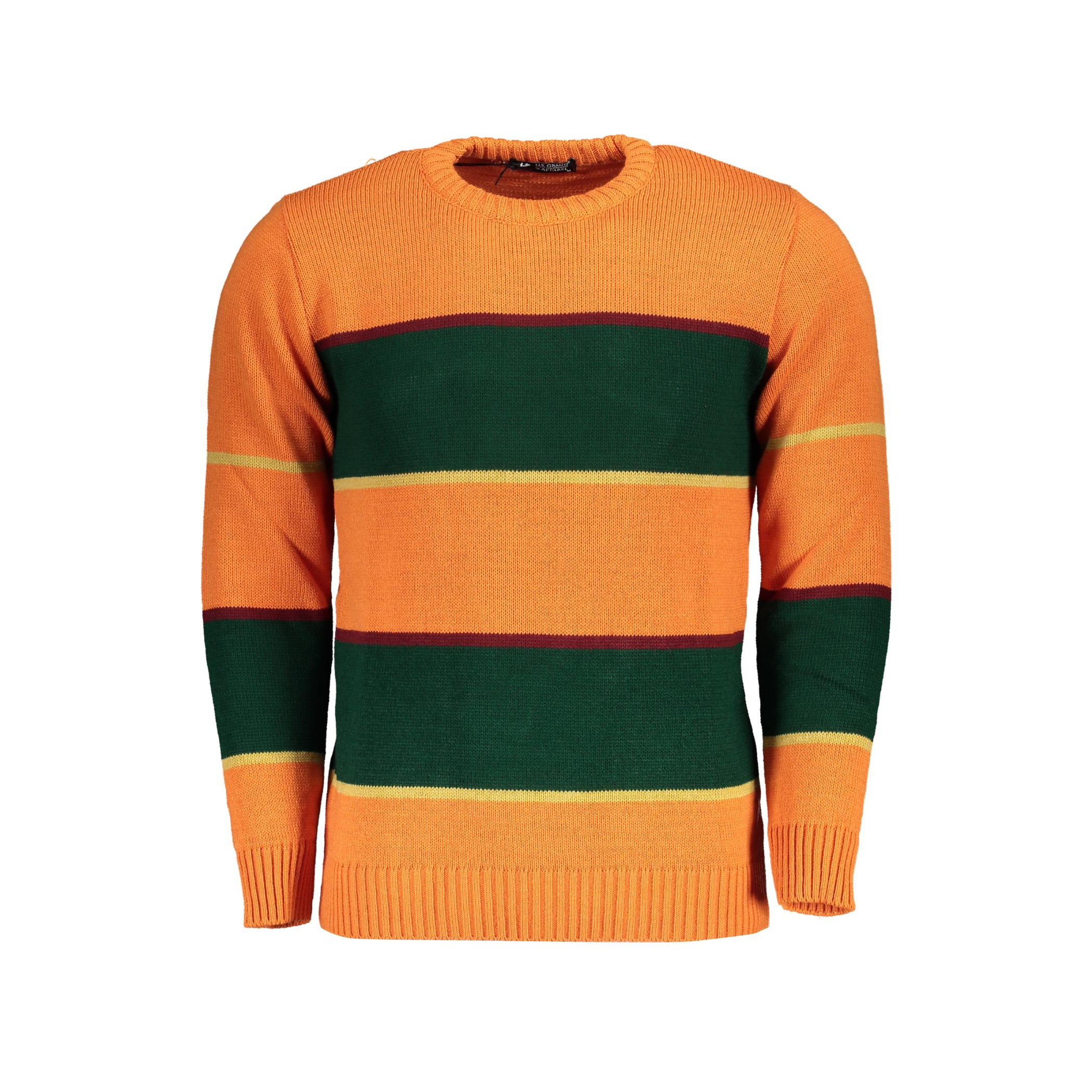 Снимка на Мъжки оранжев пуловер us grand U.S. GRAND