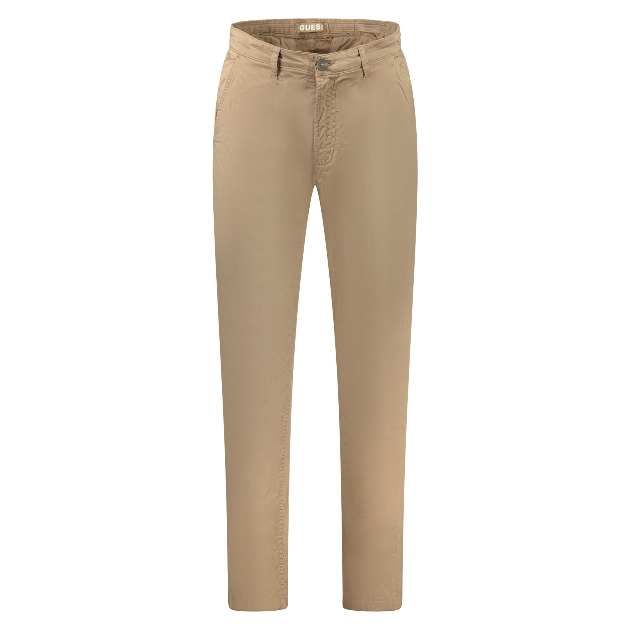 Снимка на Мъжки панталон кафяв GUESS