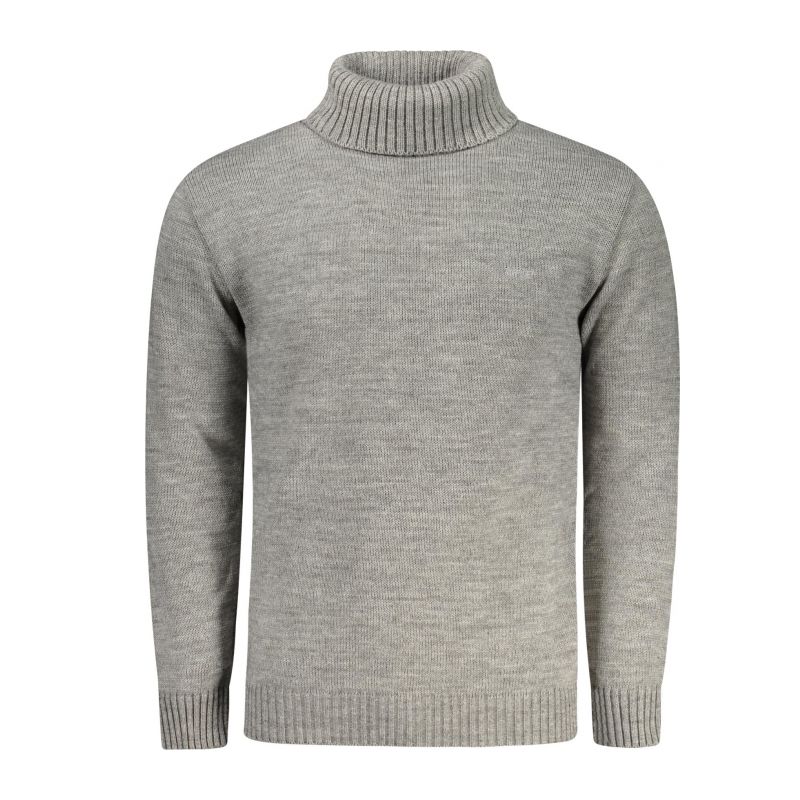 Мъжки пуловер , сив