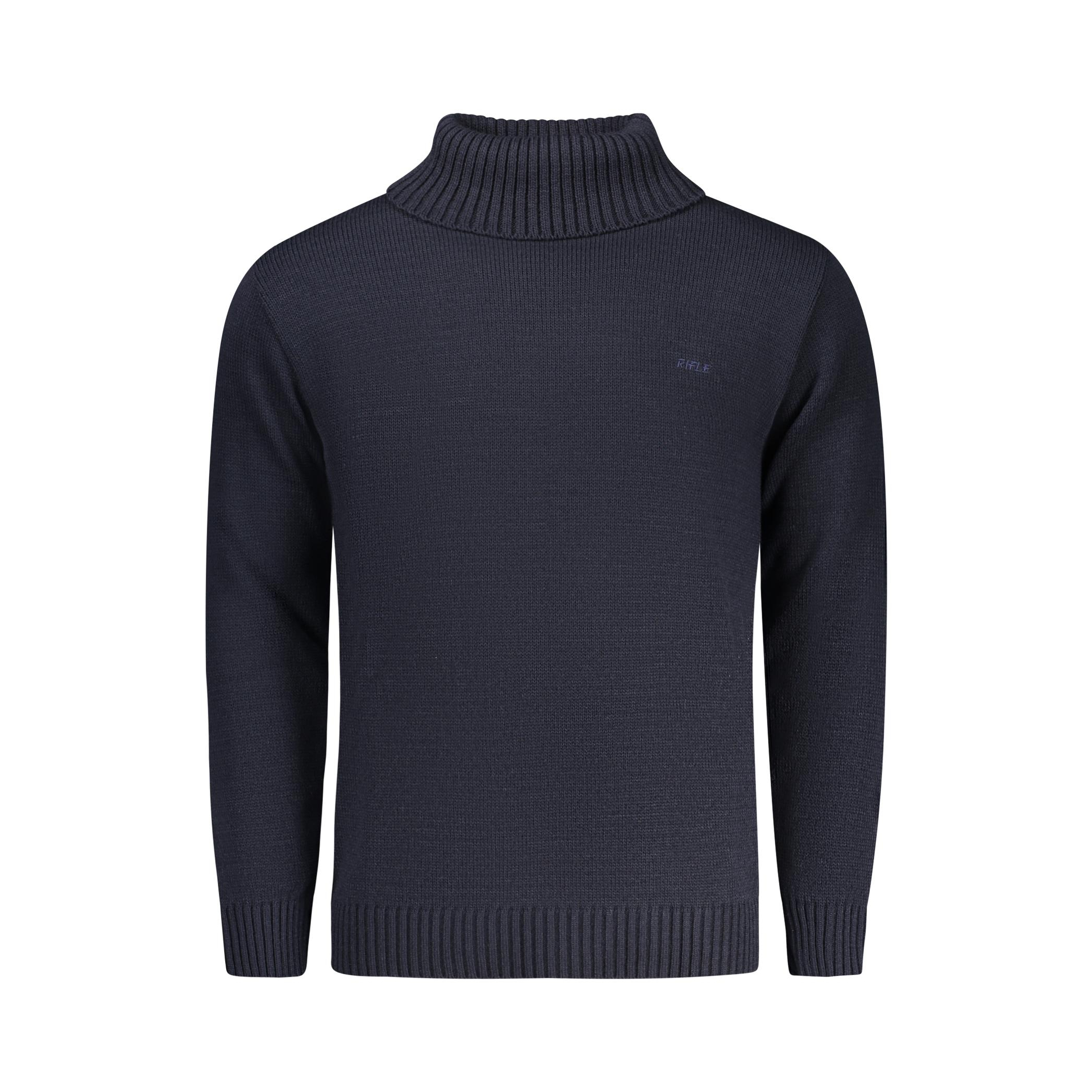 Снимка на Мъжки пуловер с пушка, син RIFLE