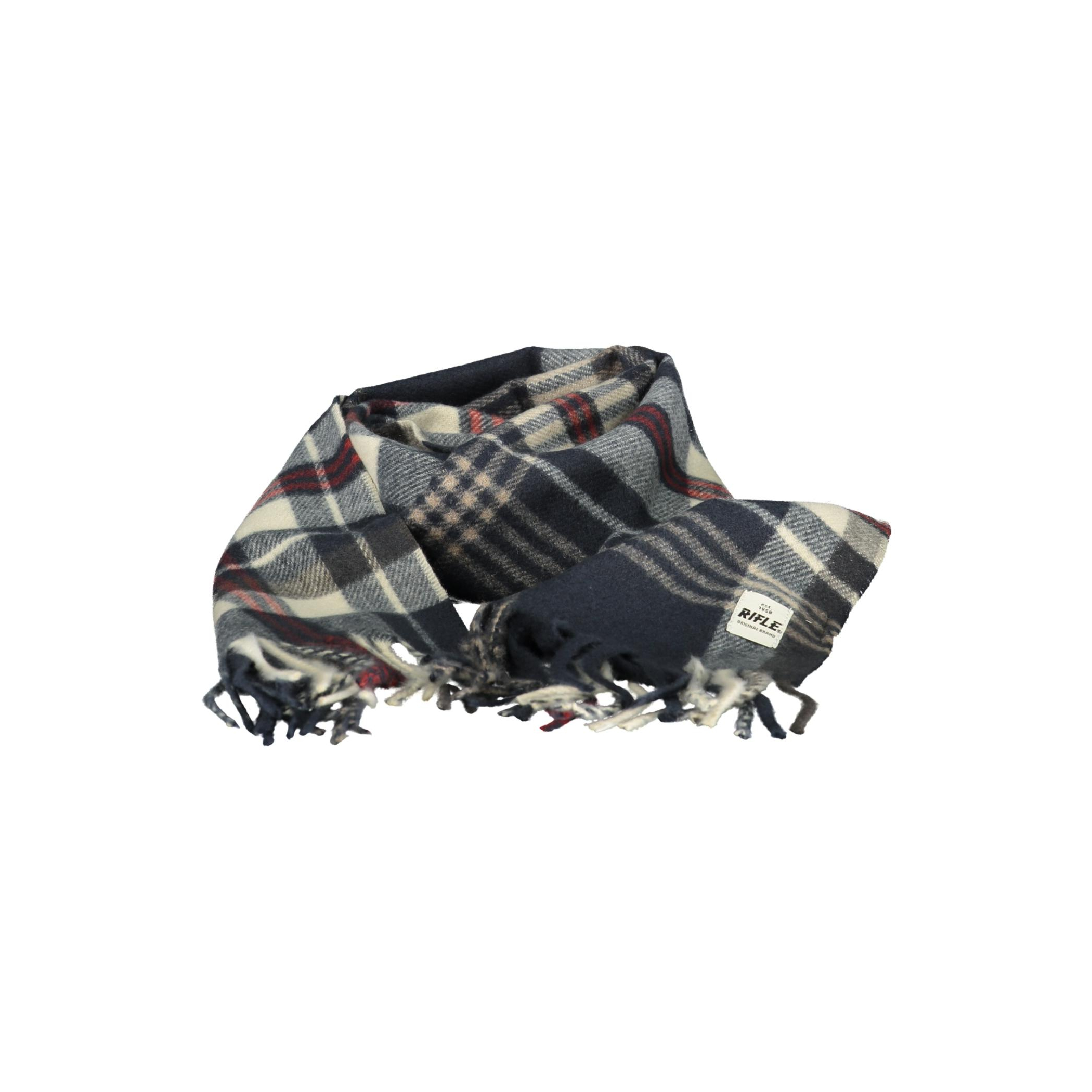 Снимка на Мъжки шал с пушка, син RIFLE