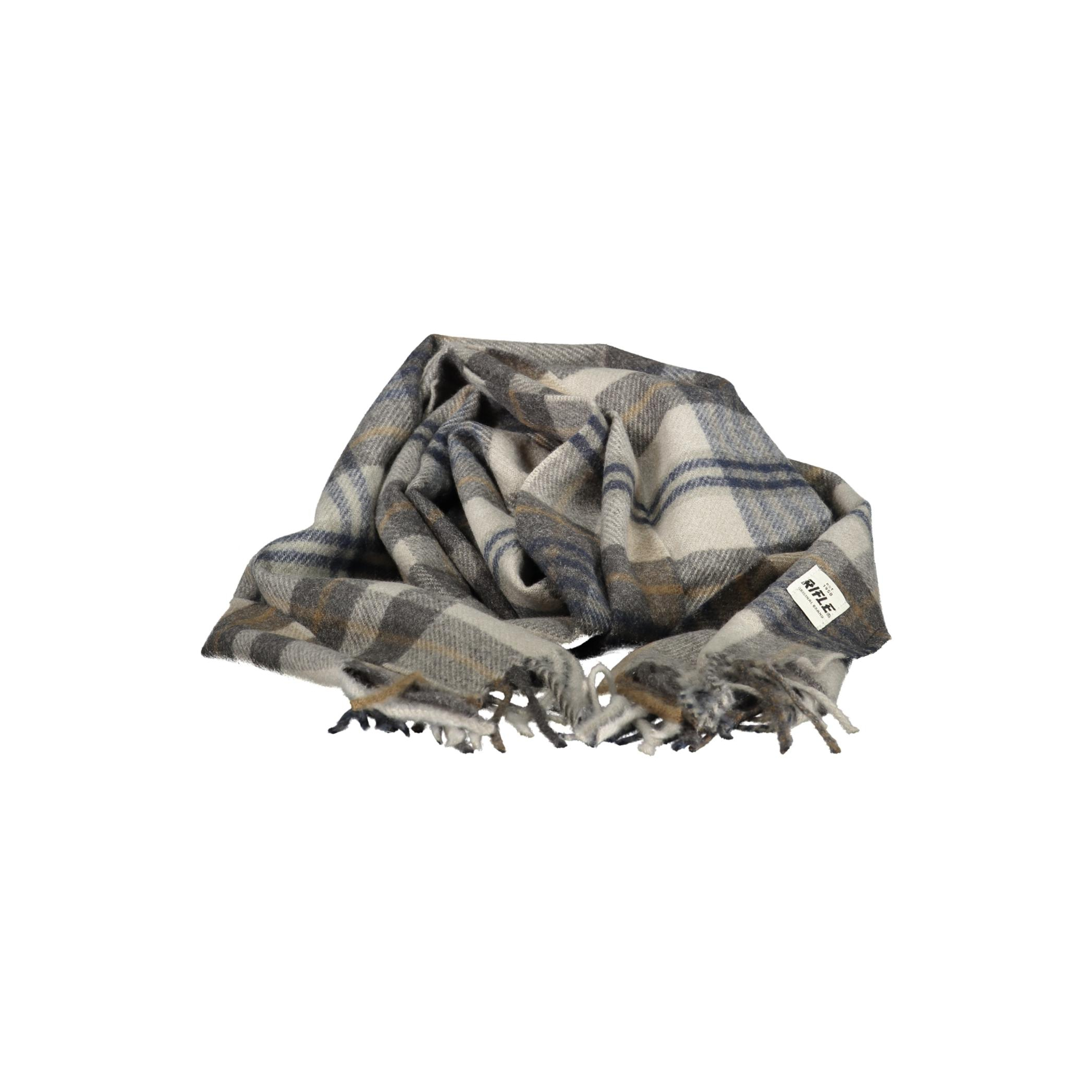 Снимка на Мъжки шал с пушка, сив RIFLE