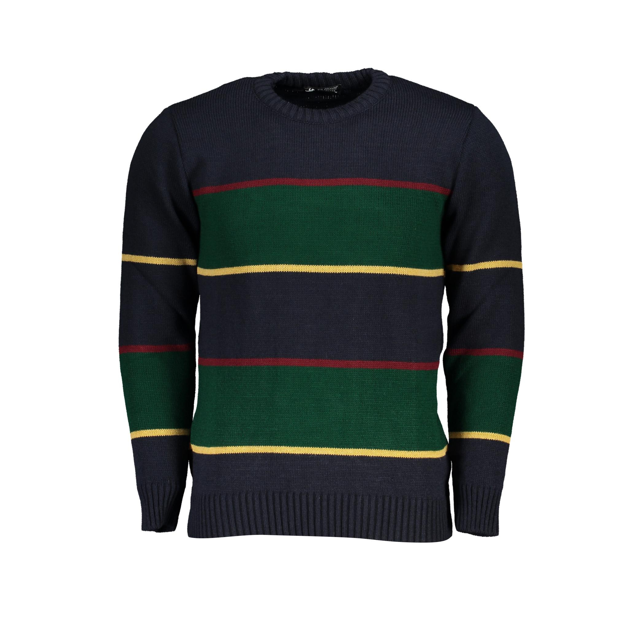 Снимка на Мъжки син пуловер us grand U.S. GRAND