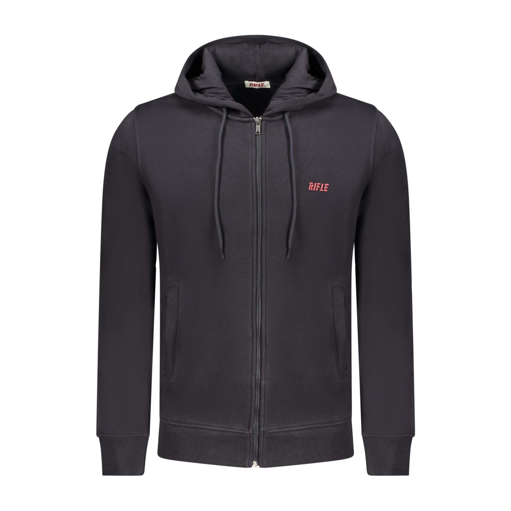 Снимка на Мъжки син суитшърт с цип  RIFLE