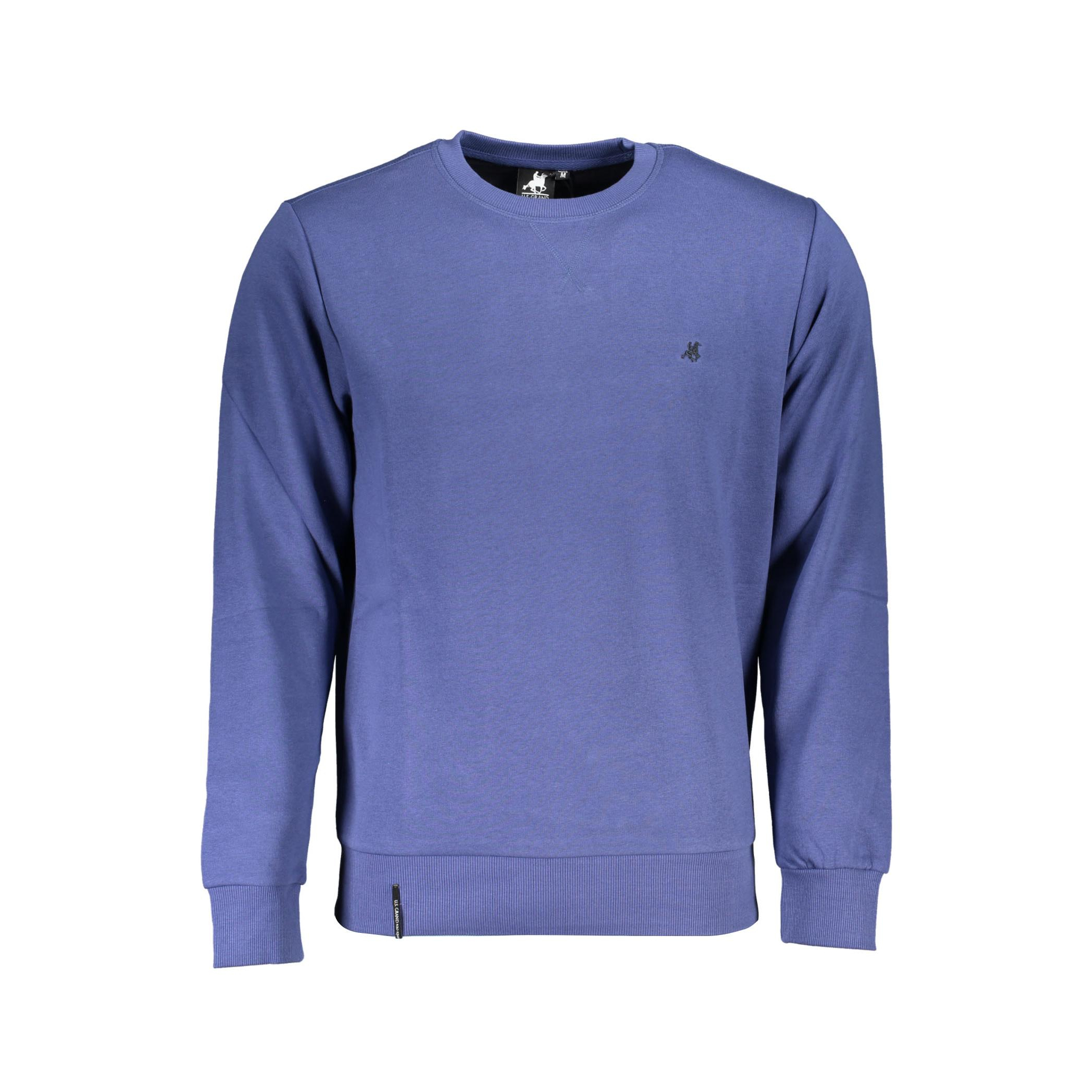 Снимка на Мъжки син суитшърт с цип us grand U.S. GRAND