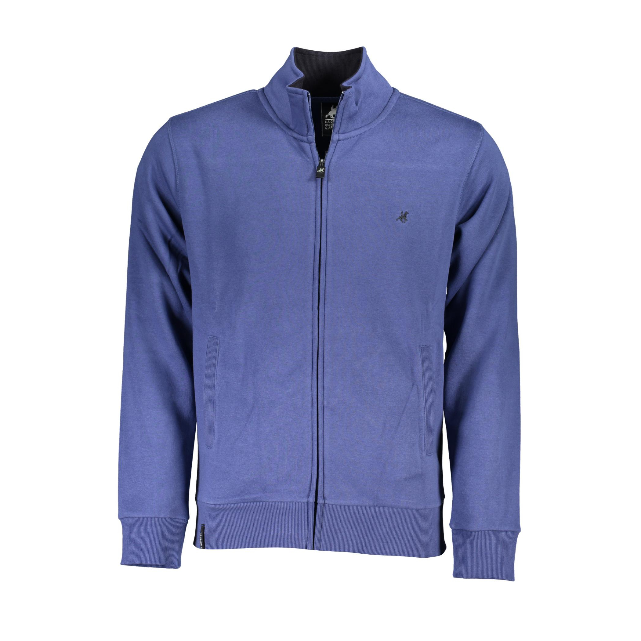 Снимка на Мъжки син суитшърт с цип us grand U.S. GRAND