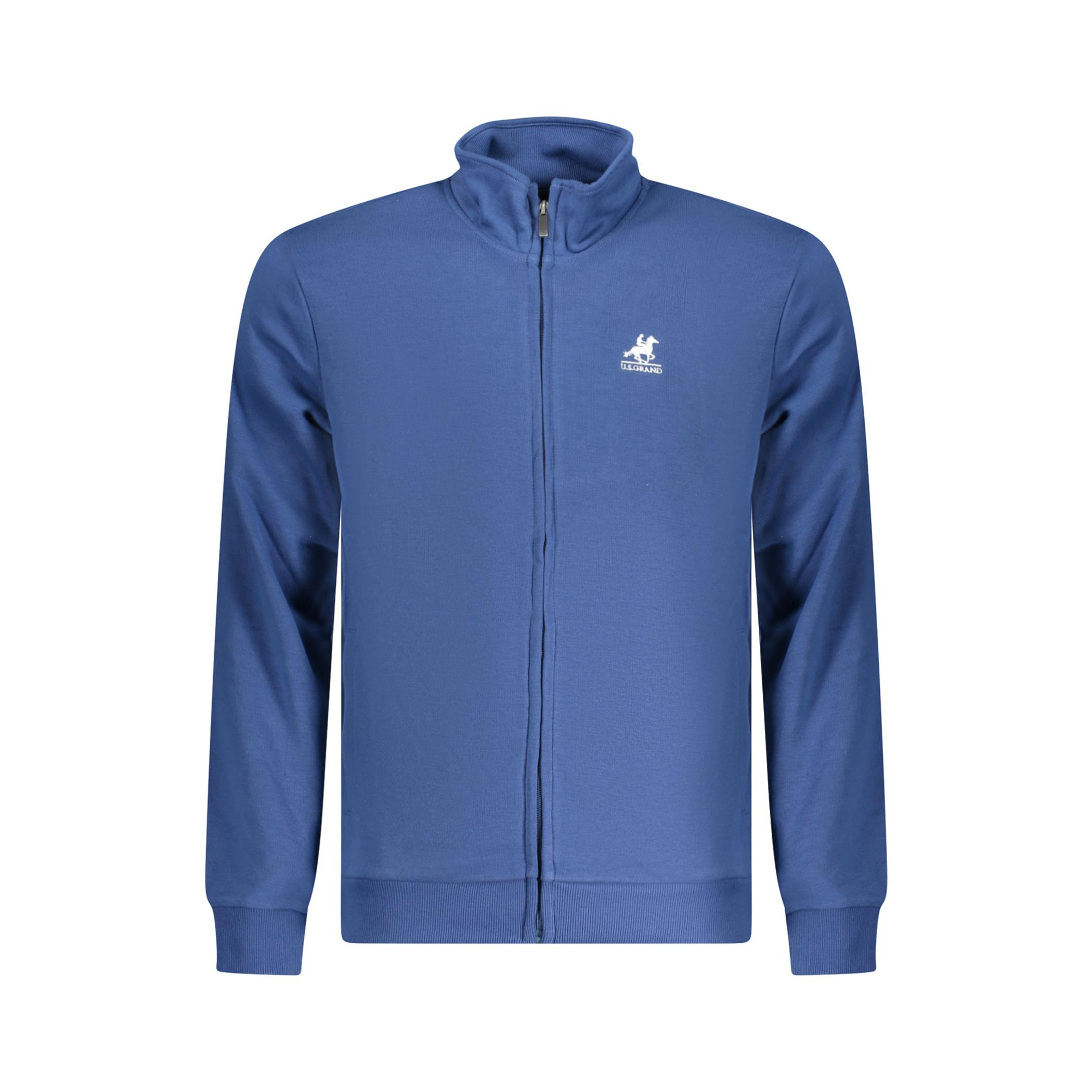 Снимка на Мъжки син суитшърт с цип us grand U.S. GRAND