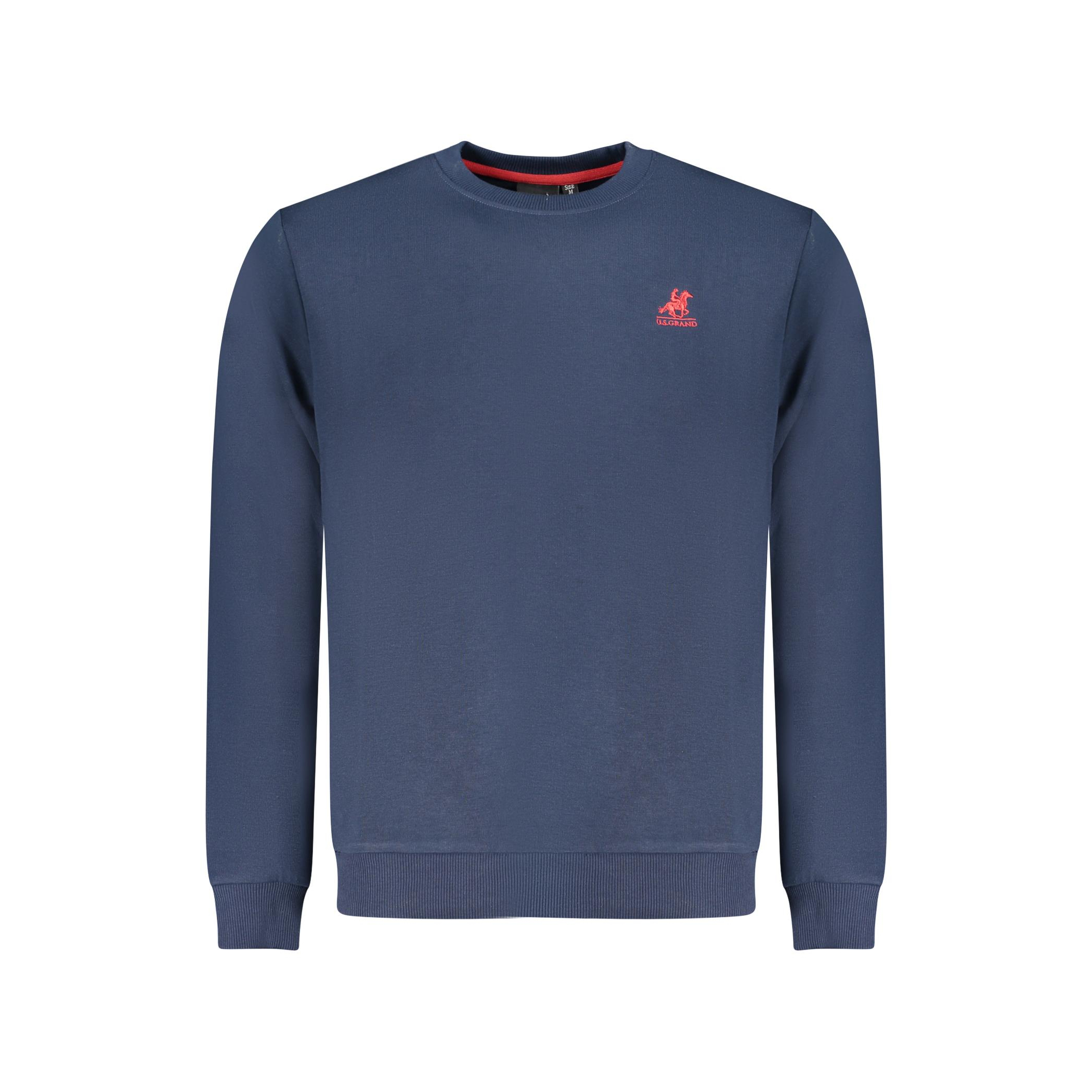 Снимка на Мъжки син суитшърт с цип us grand U.S. GRAND