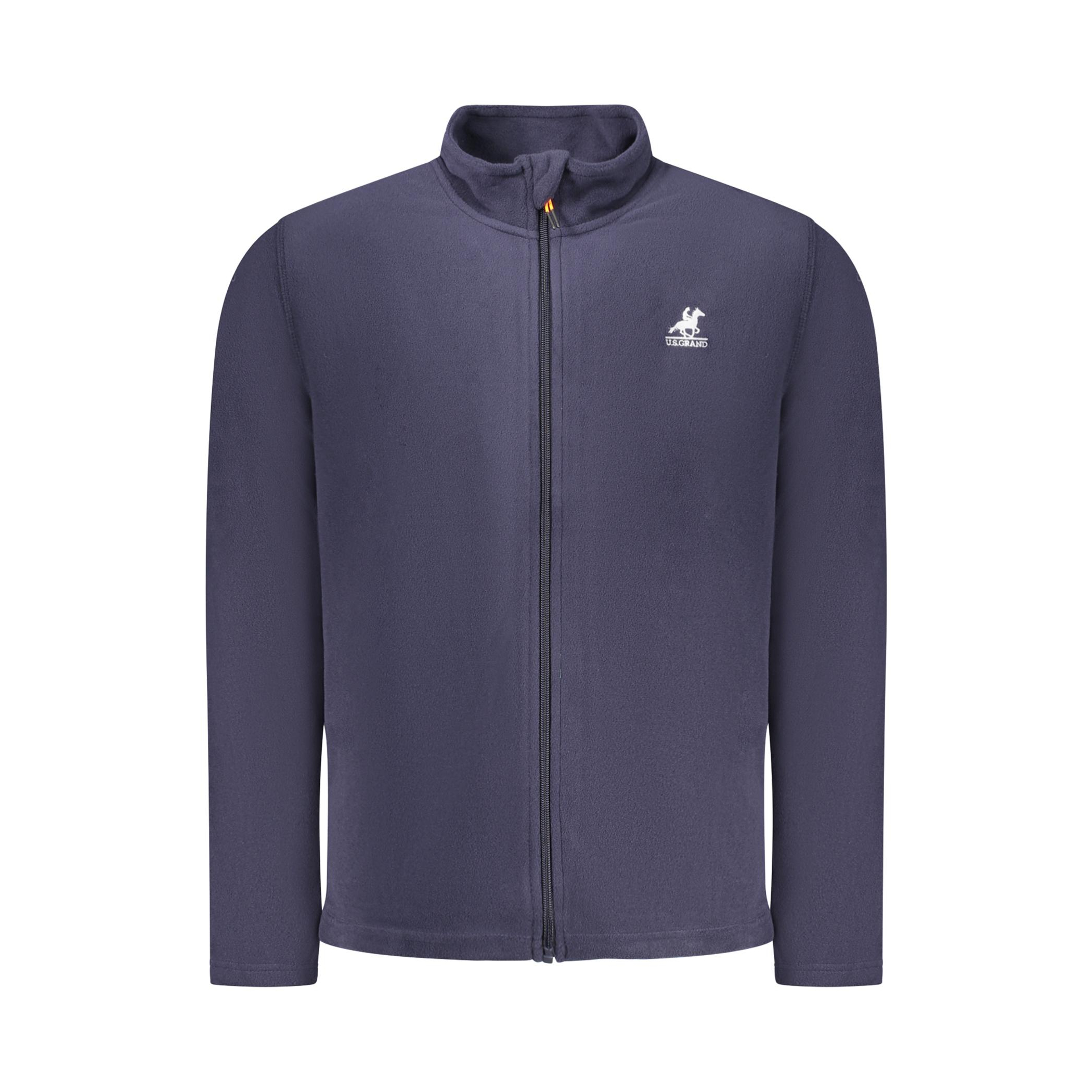 Снимка на Мъжки син суитшърт с цип us grand U.S. GRAND