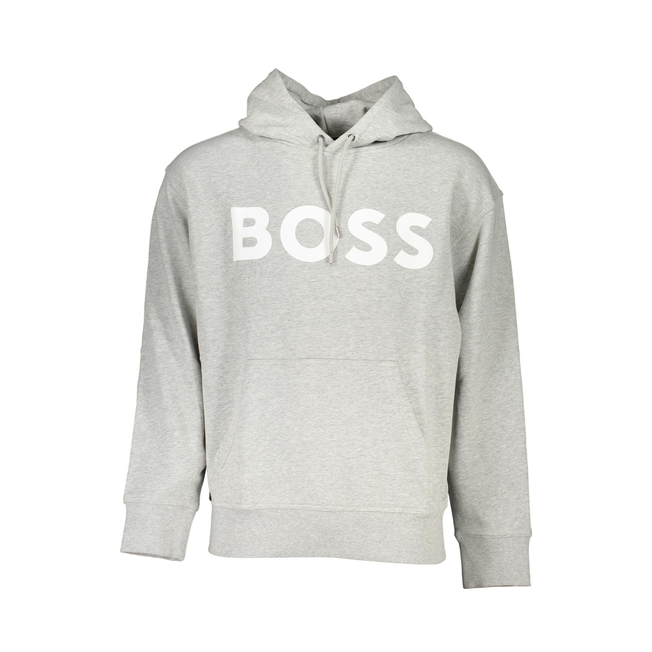 Снимка на Мъжки сив суитшър без цип hugo  BOSS