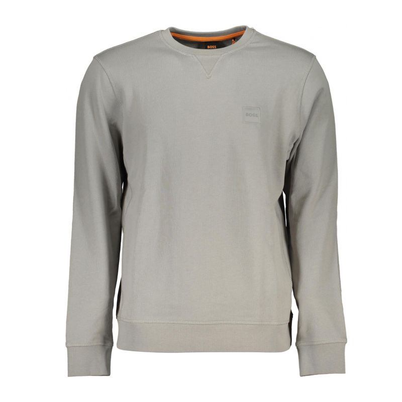 Снимка на Мъжки сив суитшър без цип hugo BOSS