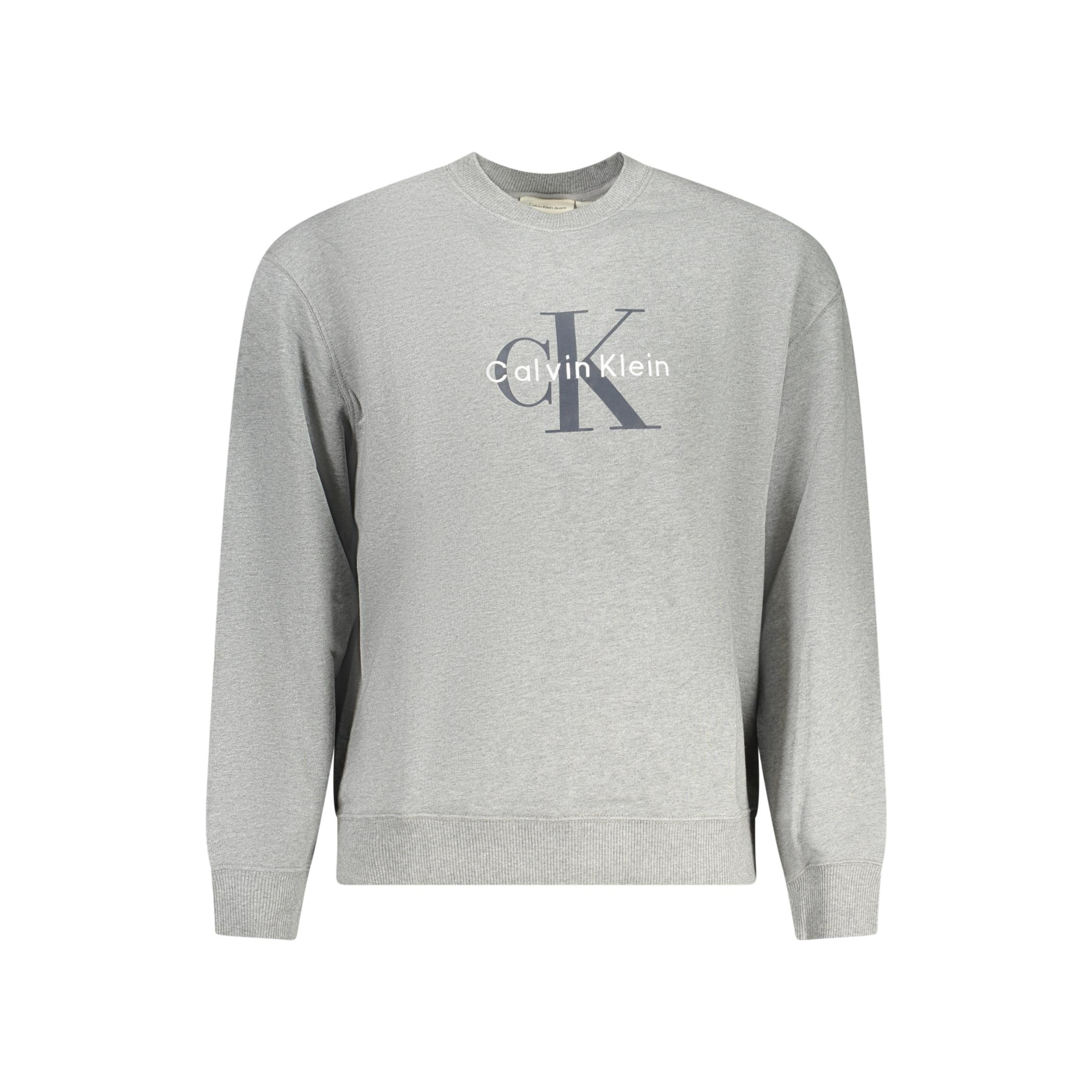 Снимка на Мъжки сиви суитшърт с цип  CALVIN KLEIN