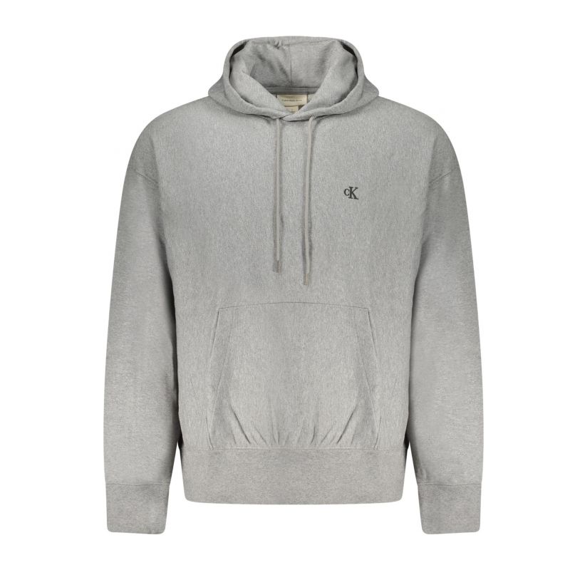 Мъжки сиви суитшърт с цип