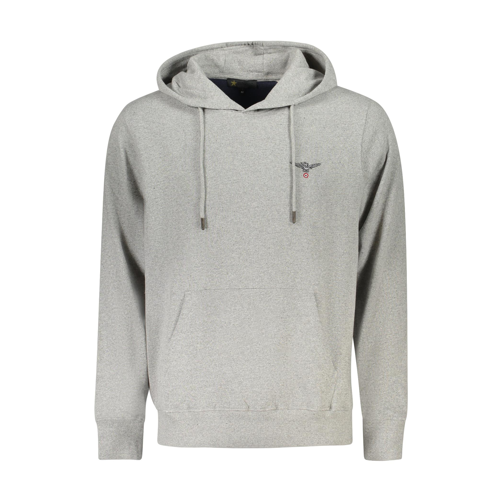 Снимка на Мъжки сиви суитшърт с цип от военната академия ACCADEMIA MILITARE