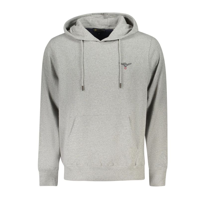 Мъжки сиви суитшърт с цип от военната академия