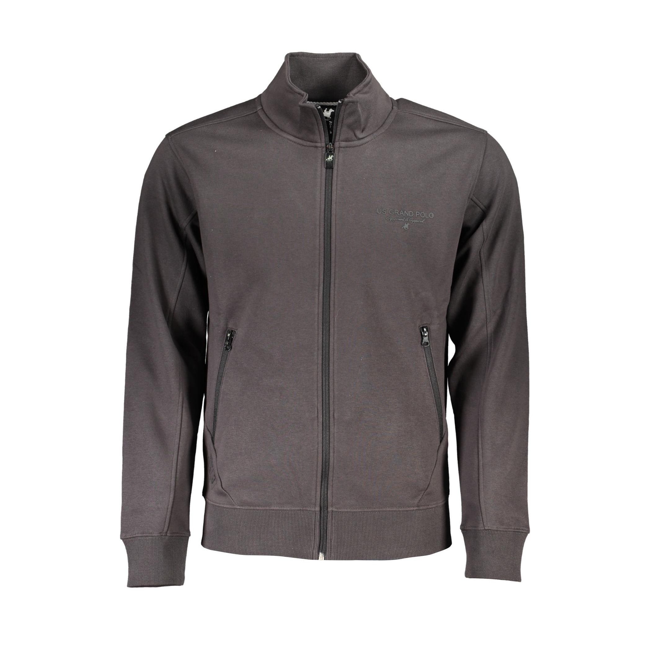 Снимка на Мъжки сиви суитшърт с цип us grand U.S. GRAND