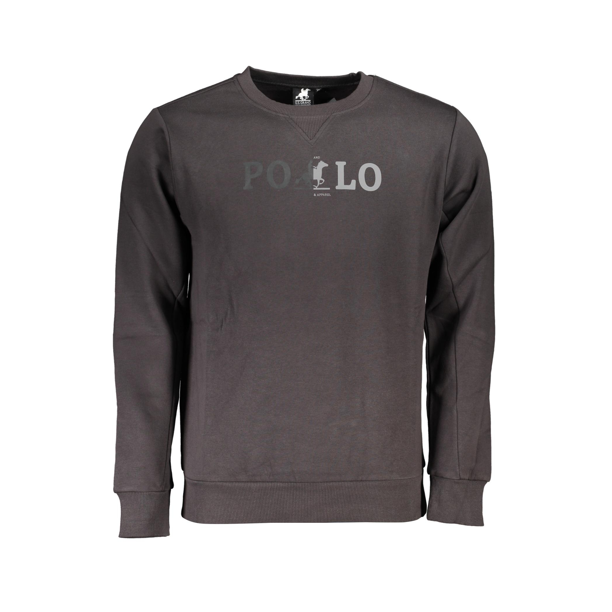 Снимка на Мъжки сиви суитшърт с цип us grand U.S. GRAND