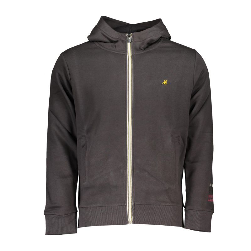 Снимка на Мъжки сиви суитшърт с цип us grand U.S. GRAND 