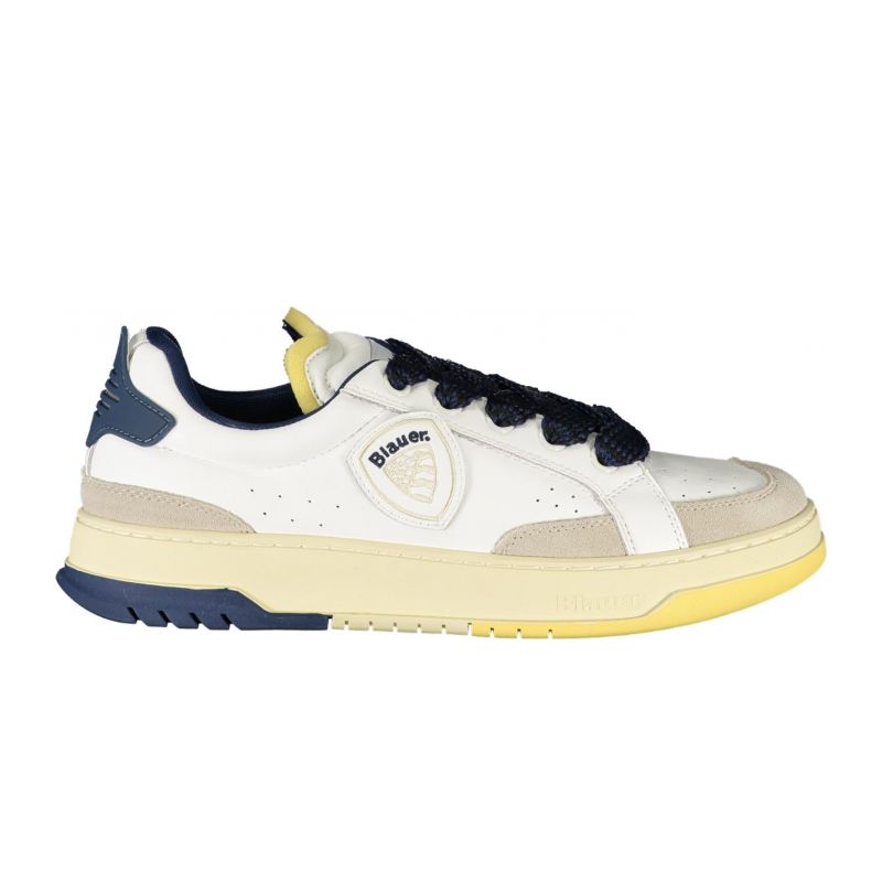Снимка на Мъжки спортни обувки , бели BLAUER 