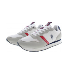 Снимка  на Мъжки спортни обувки us polo най-добра цена, бели U.S. POLO  BEST PRICE 
