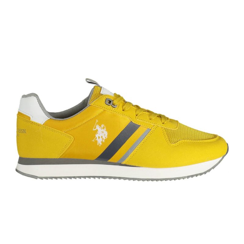 Мъжки спортни обувки us polo най-добра цена, жълти