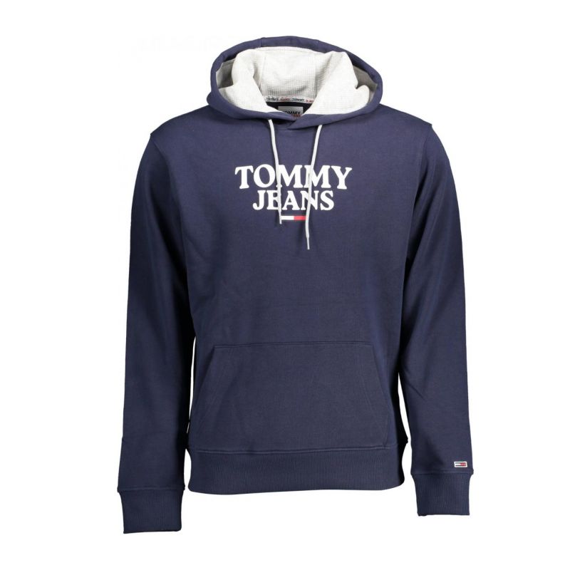 TOMMY HILFIGER Мъжки суичър без цип цвят син - OneMoreTrend