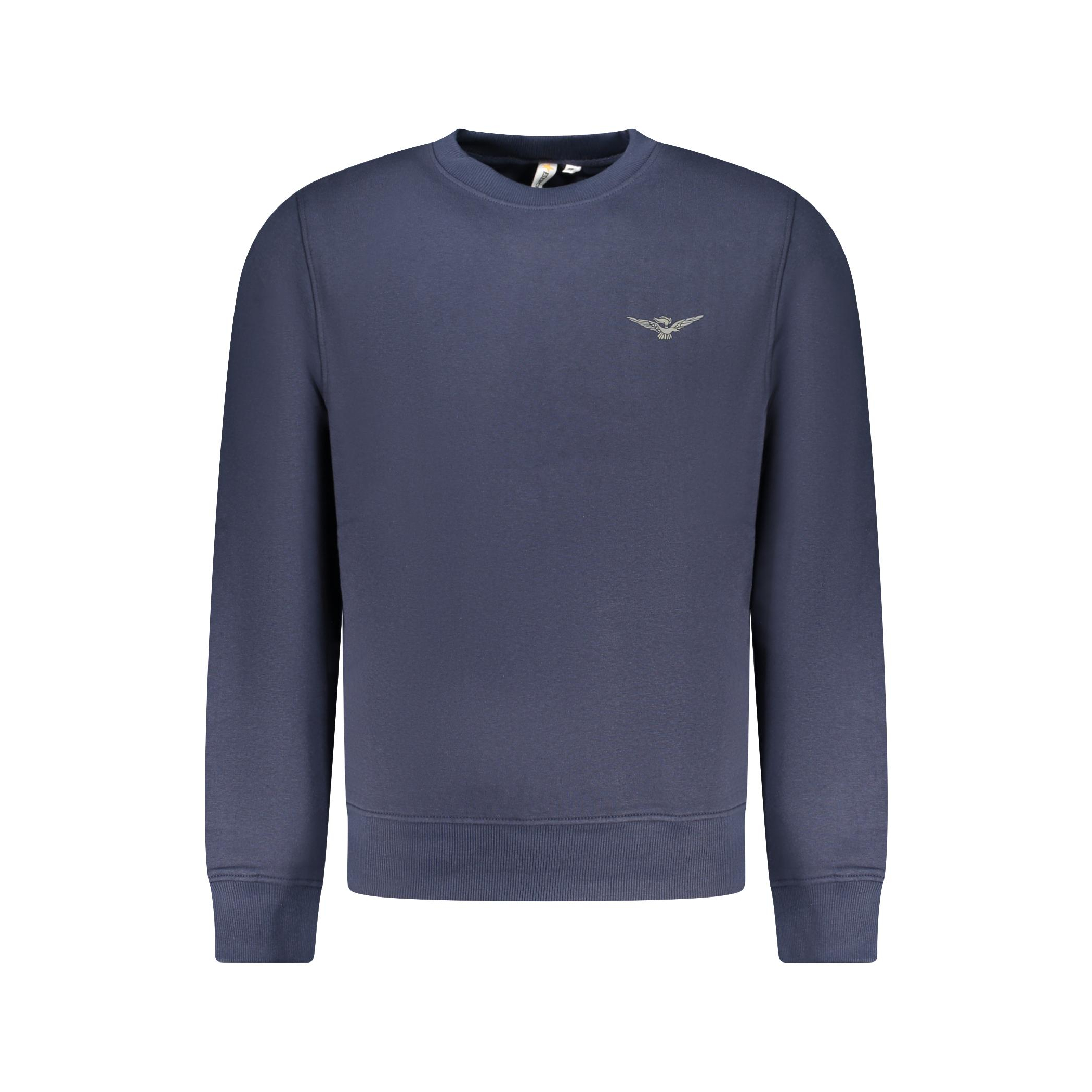 Снимка на Мъжки суитшър с цип, син, военна академия ACCADEMIA MILITARE