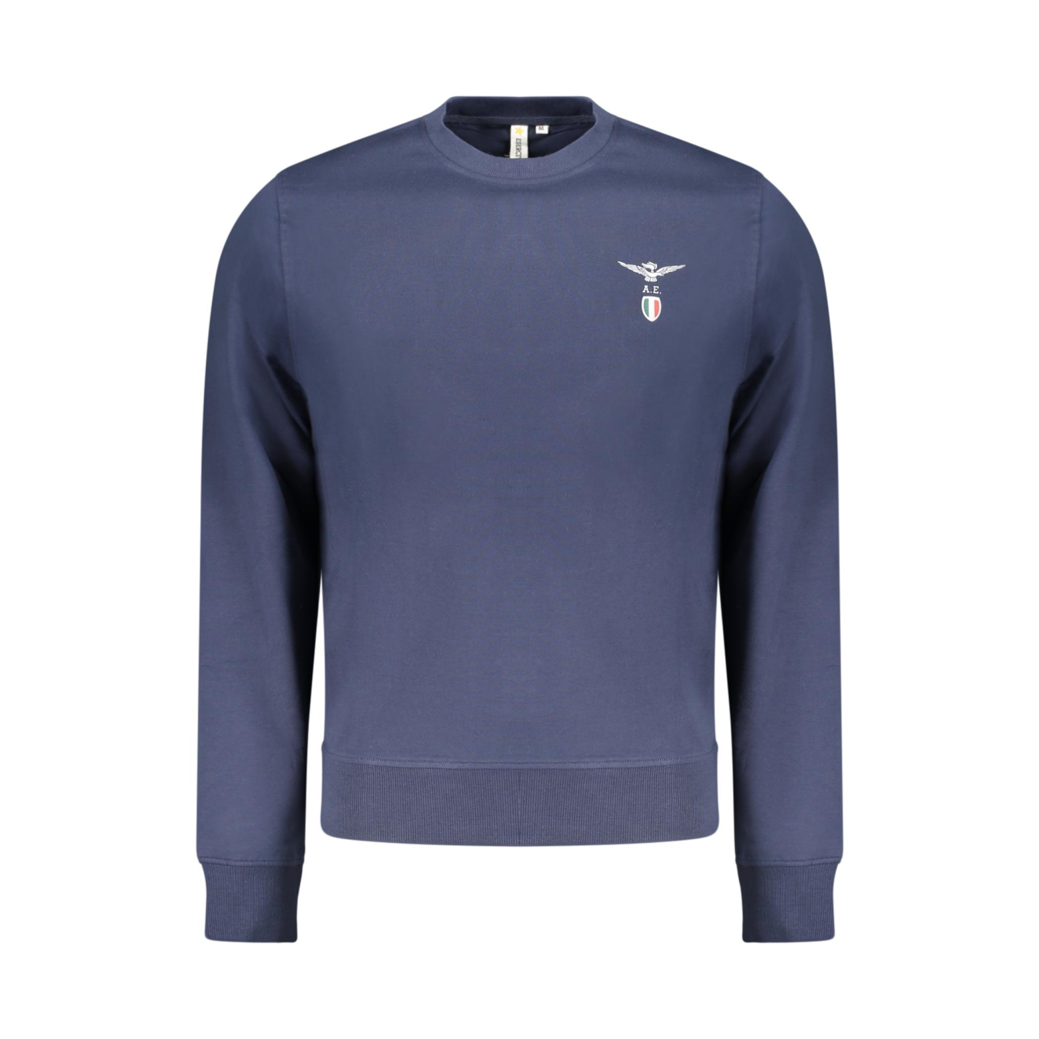 Снимка на Мъжки суитшър с цип, син, военна академия ACCADEMIA MILITARE