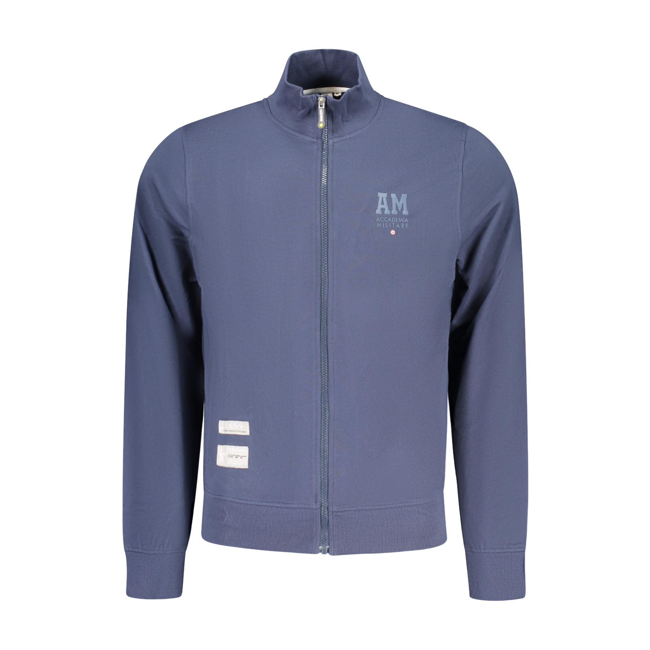 Снимка на Мъжки суитшър с цип, син, военна академия ACCADEMIA MILITARE