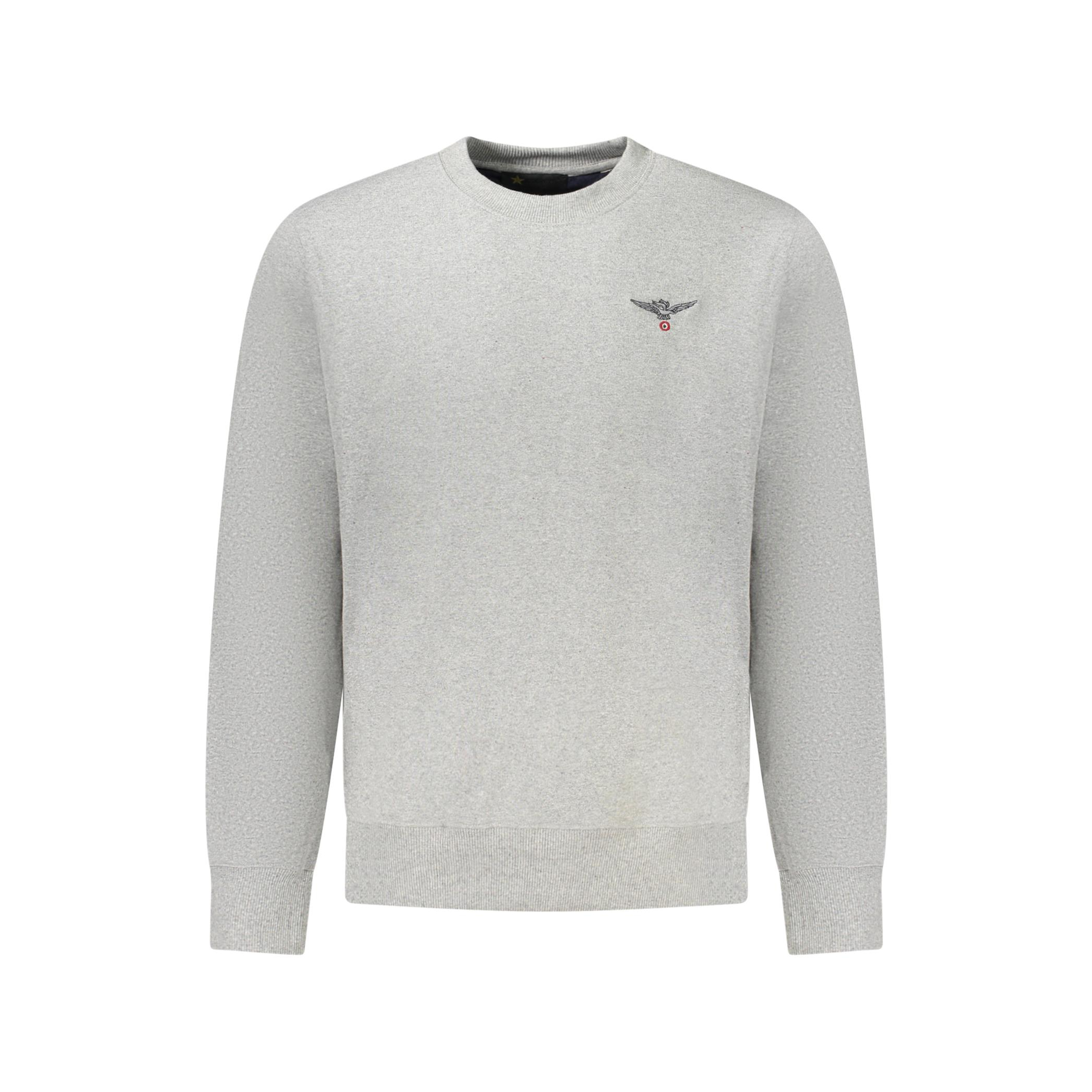 Снимка на Мъжки суитшър с цип, военна академия, сив ACCADEMIA MILITARE